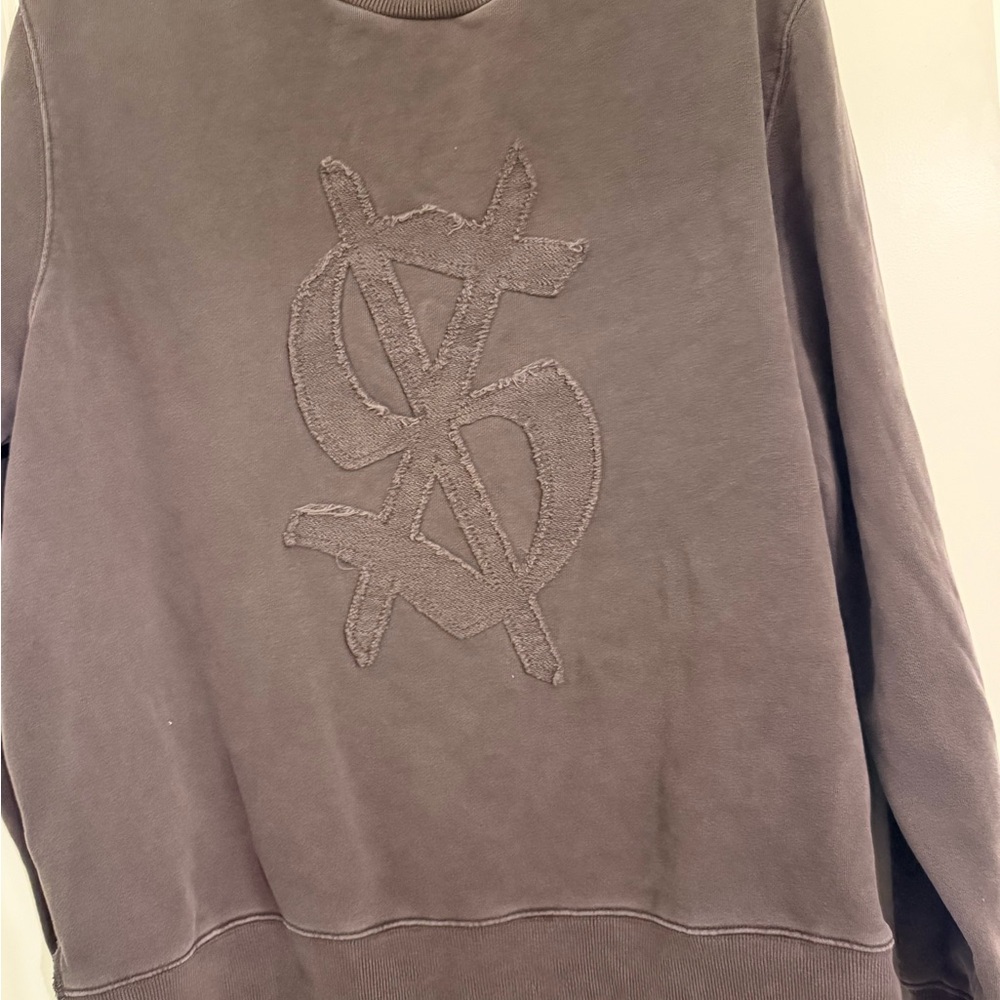 Ksubi Charcoal Crewneck Sweater